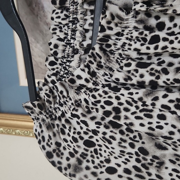 2for$10 Balloon sleeves rouched neck Career Contemporary Office Collegiate - Picture 5 of 12